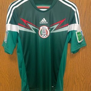 Adidas Men’s Mexico 2014 Home Soccer Jersey